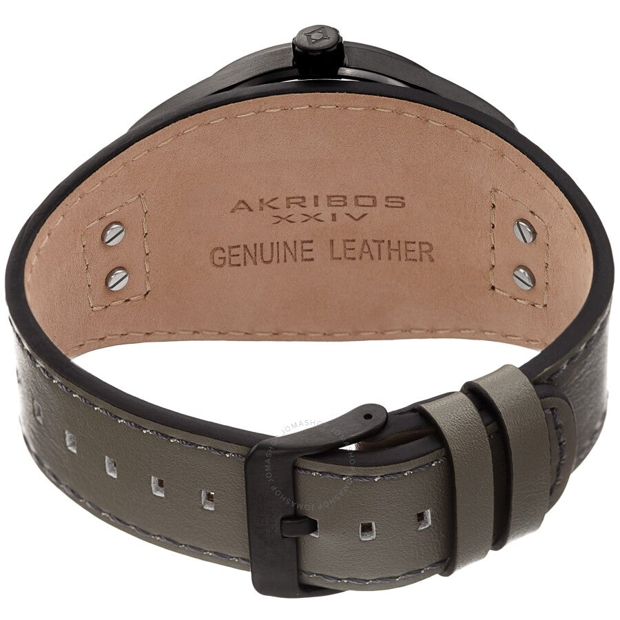 Akribos XXIV Quartz Grey Dial Men's Watch AK1024GN