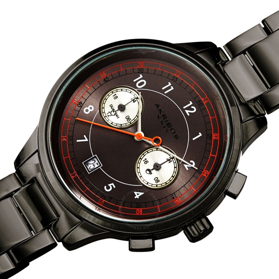 Akribos XXIV Quartz Grey Dial Men's Watch AK1071GN