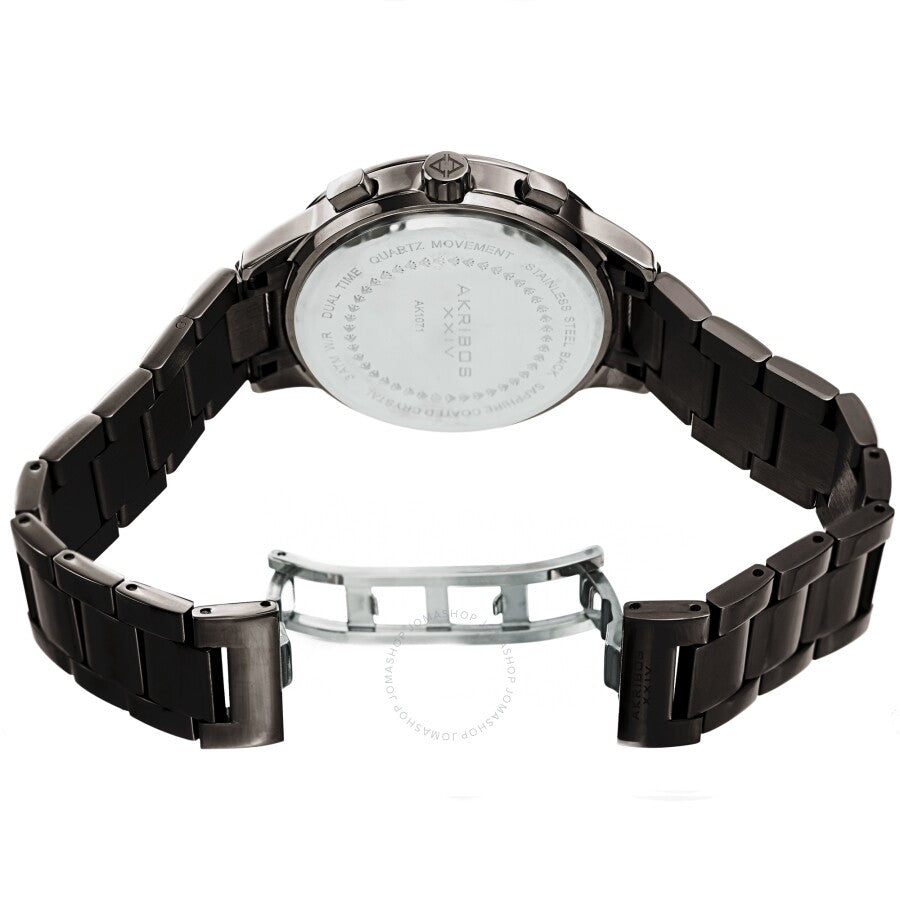 Akribos XXIV Quartz Grey Dial Men's Watch AK1071GN