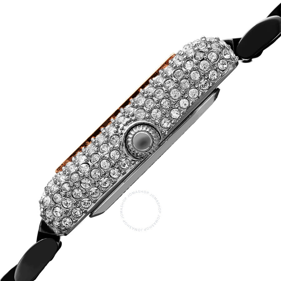 Reloj Akribos Xxiv de cuarzo con esfera blanca para mujer AK1108BKR