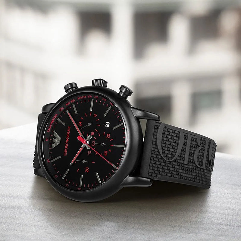 Emporio Armani Black Men's Watch - AR11024 AR11024 - Image 8