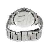 Armani Exchange Reloj de hombre de acero inoxidable con esfera negra AX2103
