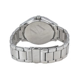 Armani Exchange AX2132 Reloj para hombre de acero inoxidable con esfera texturizada azul