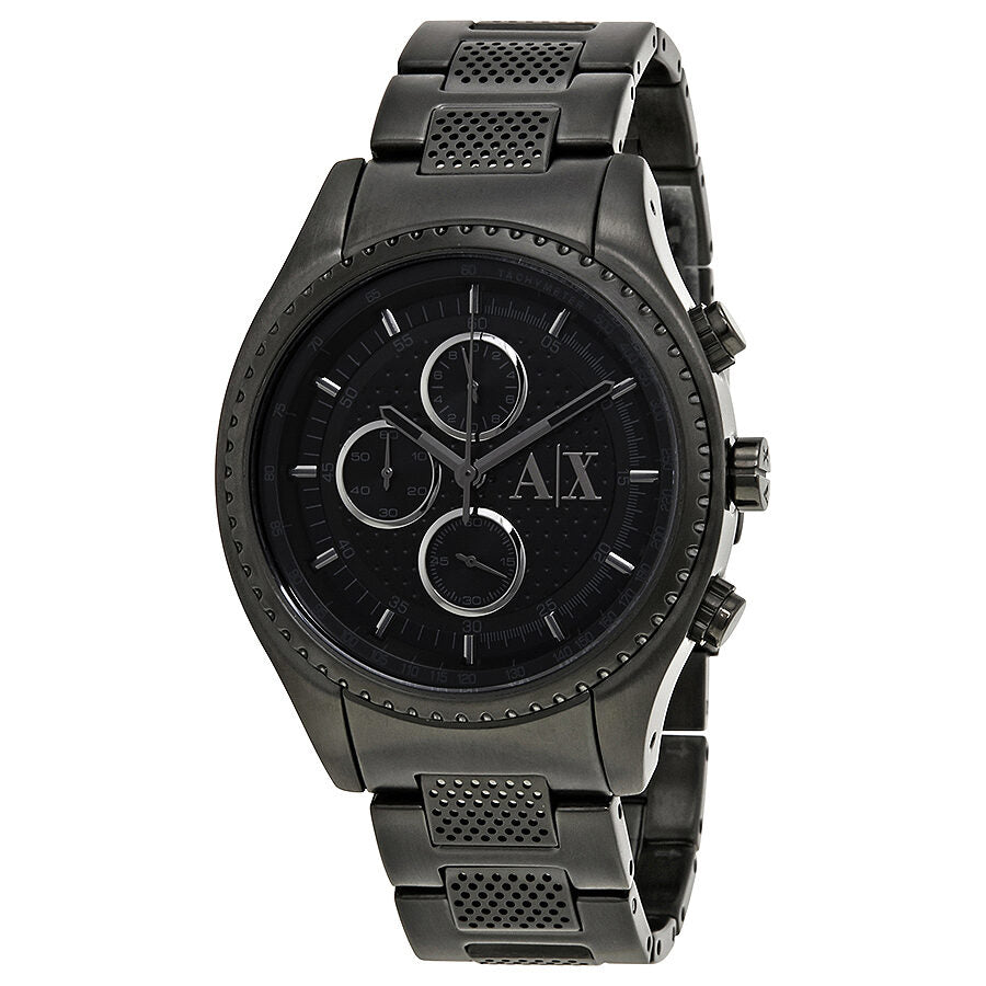 Armani Exchange Chronograph All Black Watch - AX1605