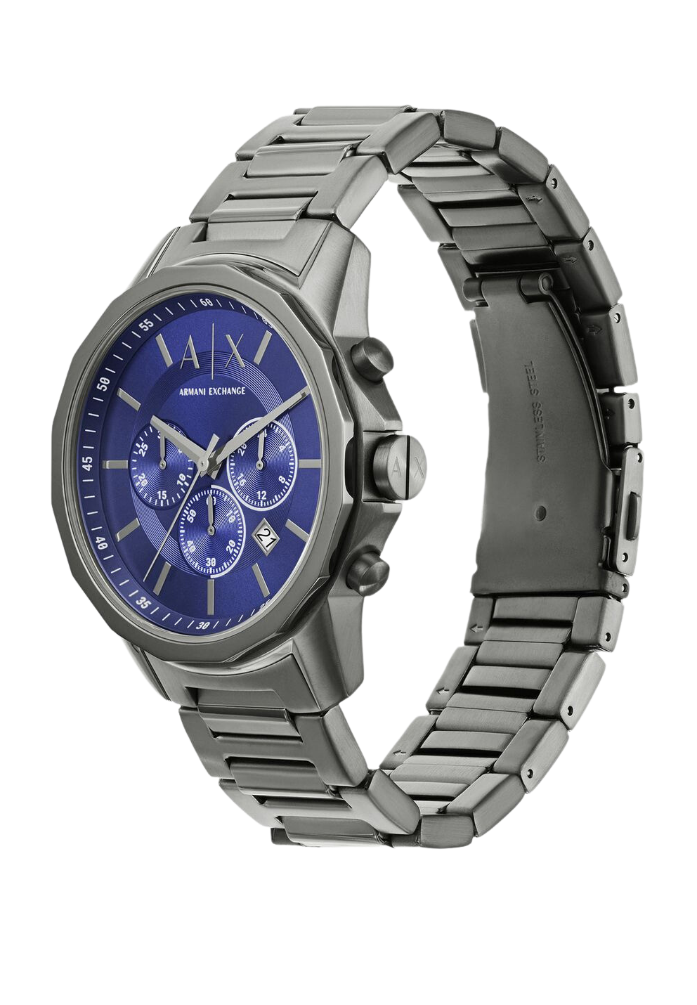 Armani Exchange Banks Chronograph Gunmetal Men's Watch - AX1731