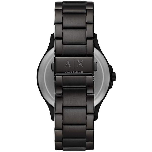 Armani Exchange Hampton Date Black Dial Black Watch - AX2413