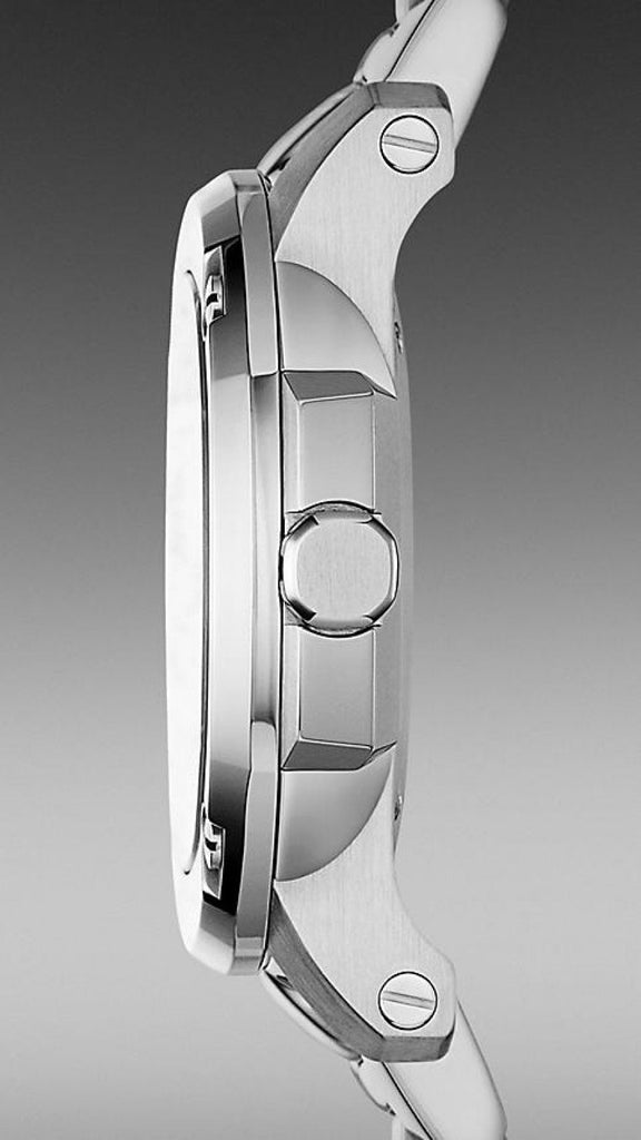 Burberry The Britain Diamonds Mother of Pearl Dial Silver Steel Strap Watch for Women - BBY1804 BBY1804 - Image 2