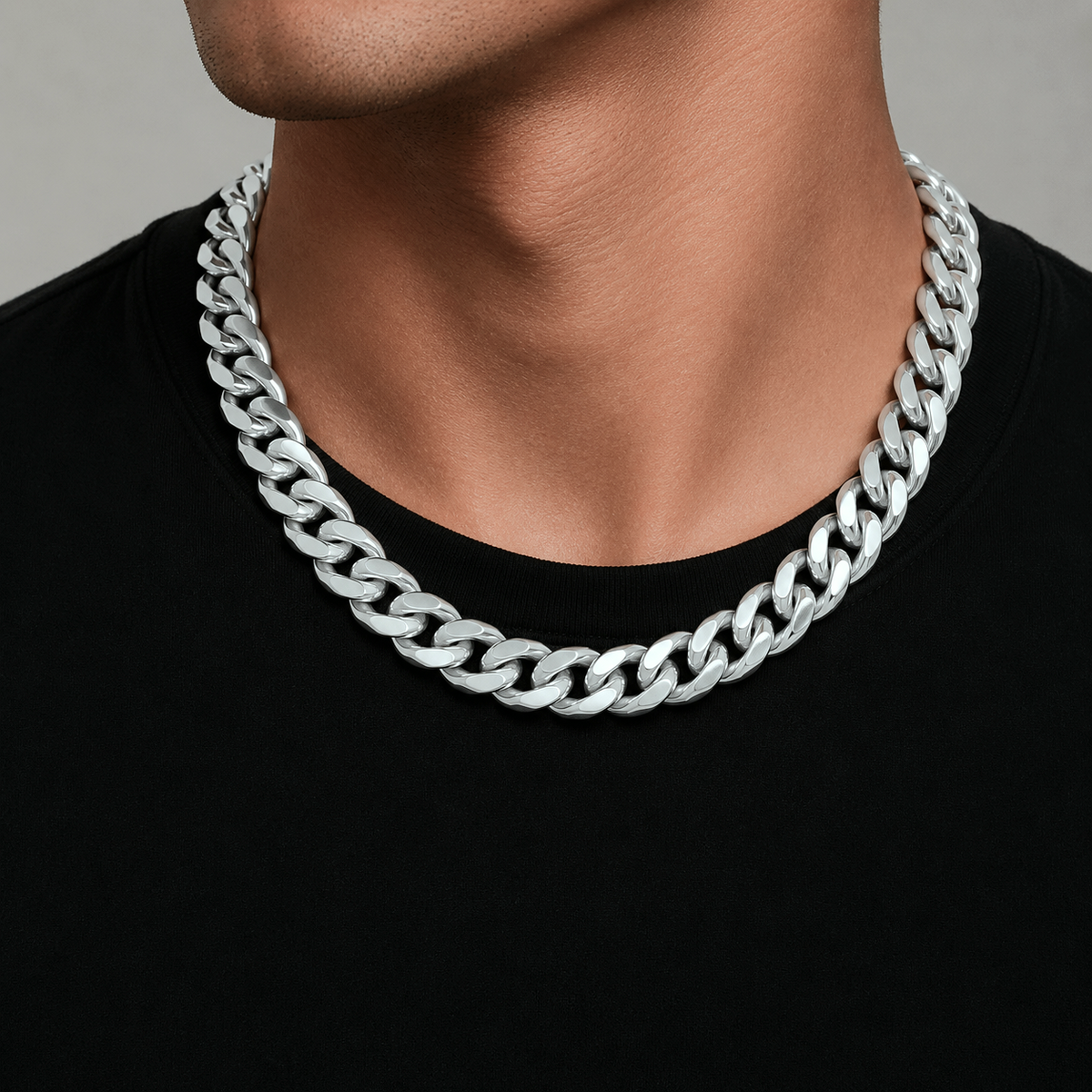 Big Daddy 12MM Cuban Link Stainless Steel Chain