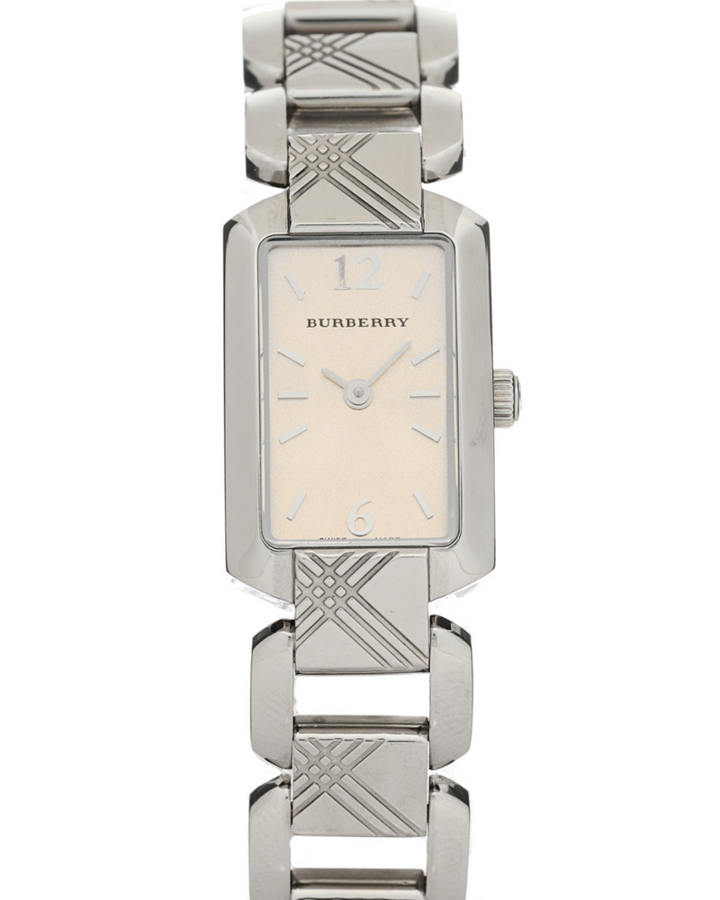 Burberry Signature Silver Dial Silver Steel Strap Watch for Women - BU4212