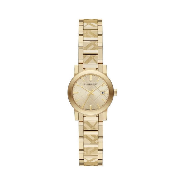 Burberry The City Reloj para mujer en tono dorado BU9234