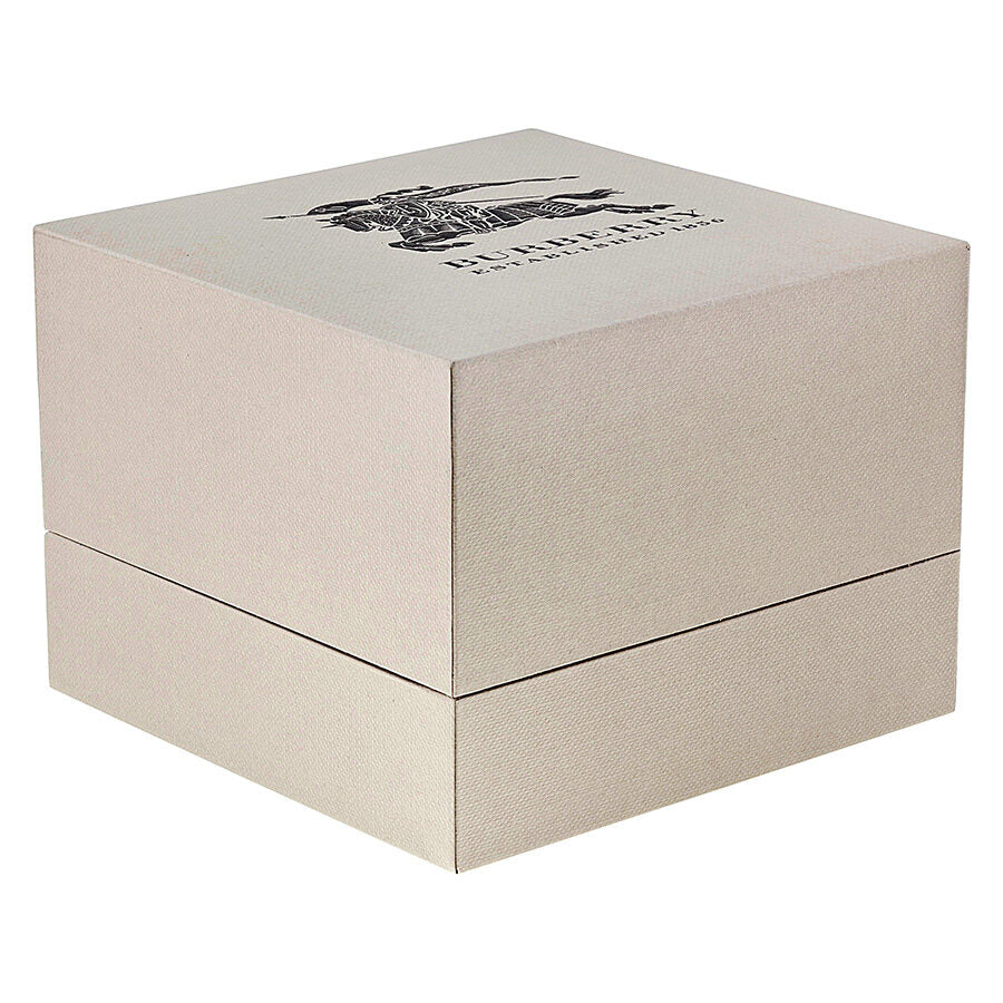 Burberry watch box and packaging for Chronograph model BU9363