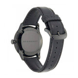 Burberry Swiss Black Leather Strap Black Dial Men's Watch BU10003