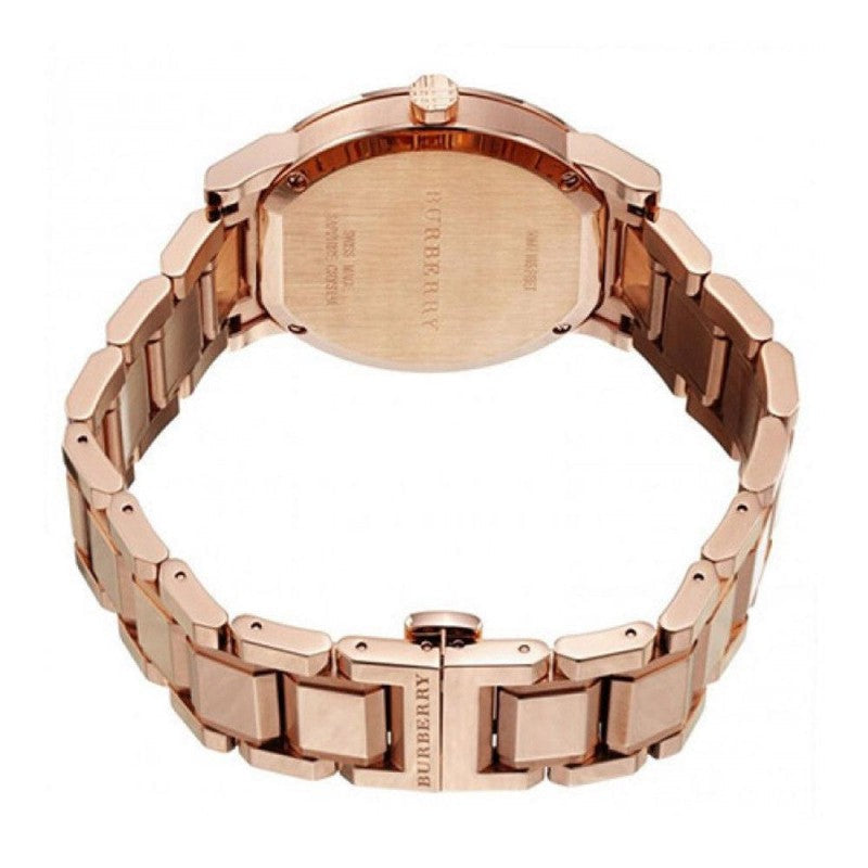 Burberry Swiss Rose Gold Stainless Women's Watch BU9204