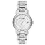 Burberry The City Silver Swiss Stainless Steel Men's Watch BU9037