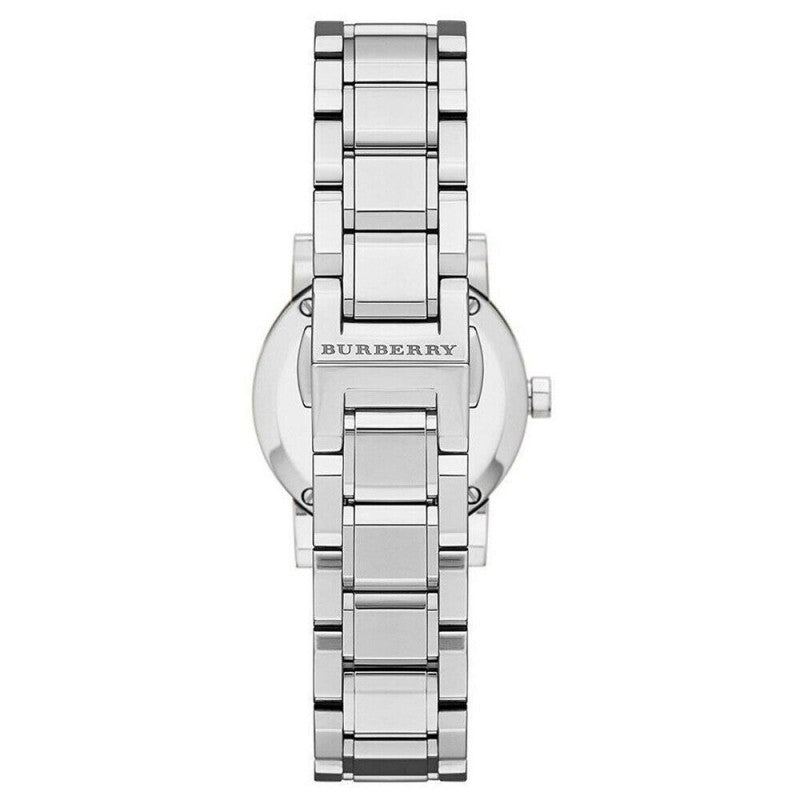 Burberry The City Reloj de mujer de acero inoxidable con esfera rosa BU9231