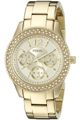 Fossil Stella ES3589 - Reloj multifunción para mujer, esfera color champán