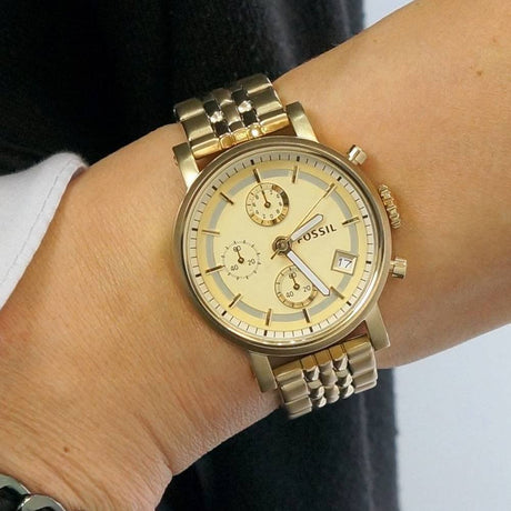 Fossil ES4352 bracelet de montre Acier 14mm