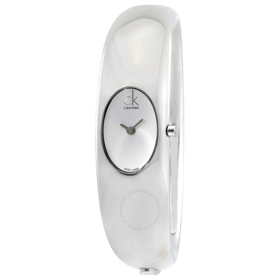 Calvin Klein Exquisite White Dial Ladies Watch K1Y23120 - The Watches Men & Co