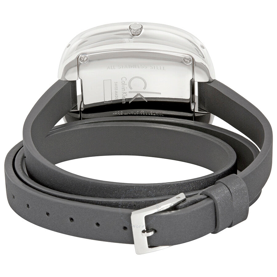 Calvin Klein Treasure Silver Dial Ladies Watch K2E23620