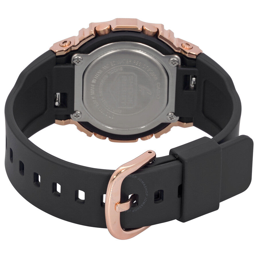 Casio G-Shock Alarm Chronograph Quartz Digital Black Dial Ladies Watch GM-S5600PG-1