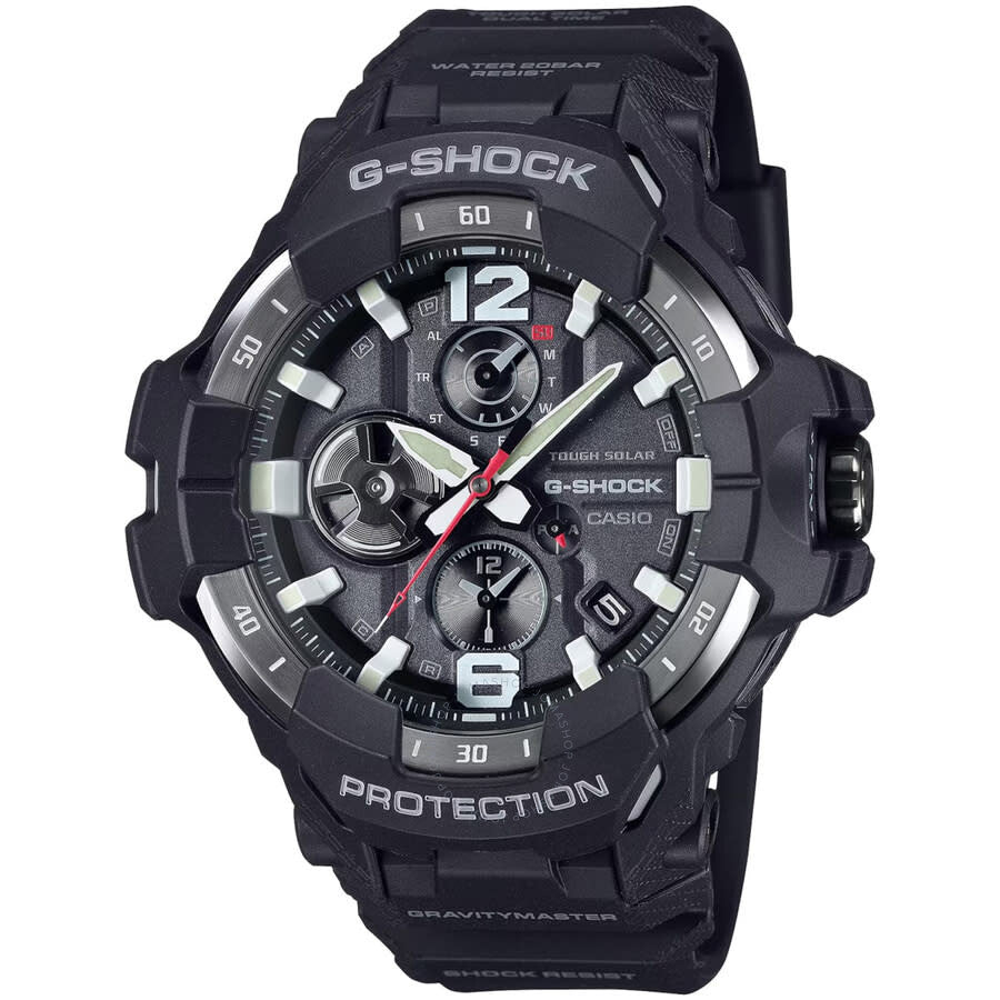 Casio G-Shock Master Of G - Air Alarm World Time Black Dial Watch GR-B300-1A