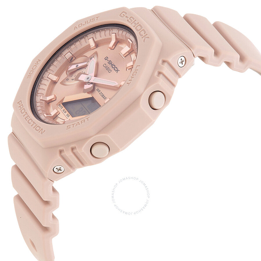 Casio G-Shock Quartz Analog-Digital Pink Dial Ladies Watch GMA-S2100MD-4ADR - The Watches Men & Co #2