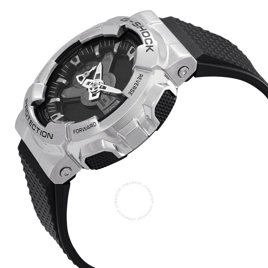 Casio GM-110 Alarm World Time Quartz Analog-Digital Black Dial Men's Watch GM110-1A - Watches of America #2