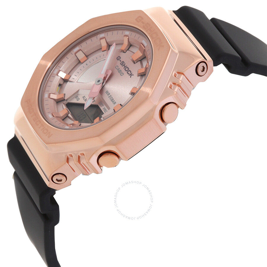 Casio G-Shock Quartz Analog-Digital Rose Gold Dial Ladies Watch GM-S2100PG-1A4 - Watches of America #2