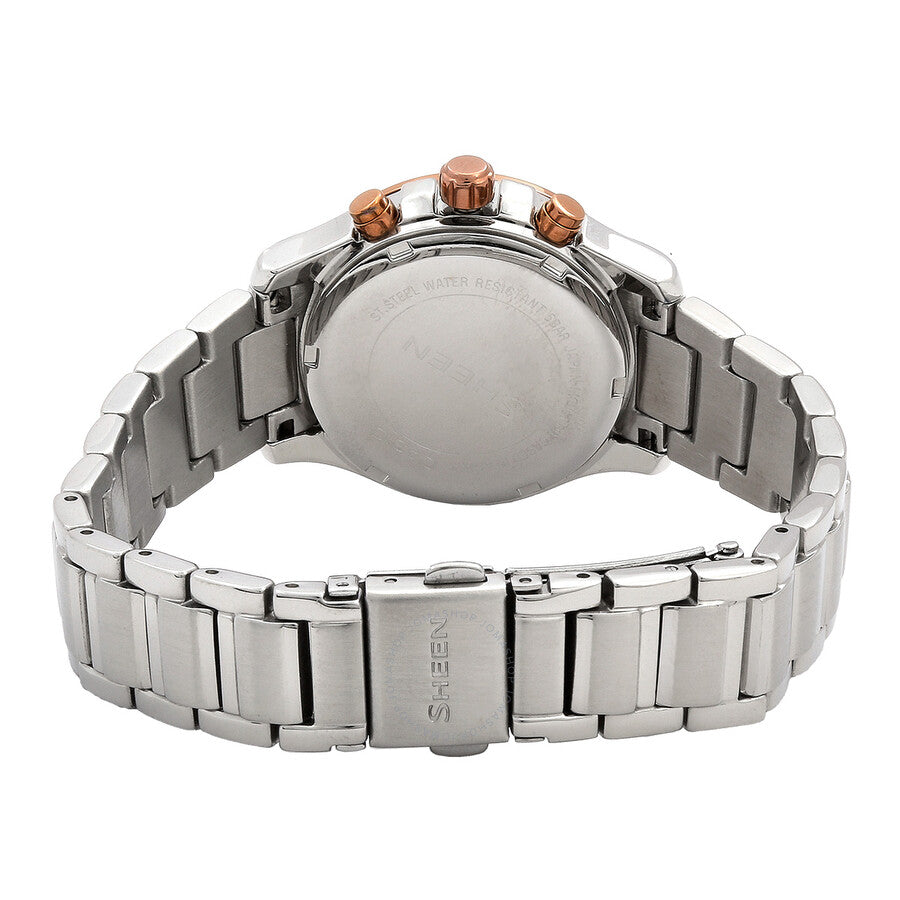 Casio Sheen Chronograph Quartz Ladies Watch SHN-5016D-7ADR - The Watches Men & Co #3