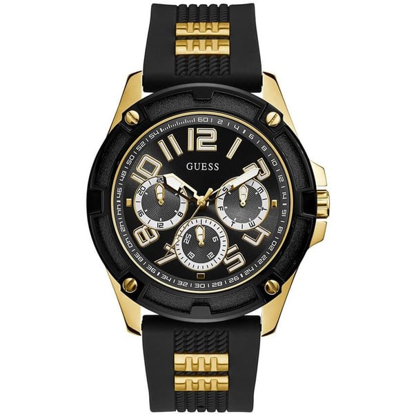 Reloj Guess Delta Hombre Correa Silicona Negra GW0051G2