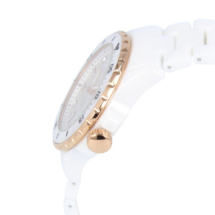 Fossil FB-01 Quartz Crystal White Dial Ladies Watch CE1107