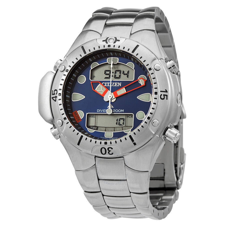 Citizen Alarm Chronograph Quartz Analog-Digital Men's  Promaster Sea Watch JP1060-52L - The Watches Men & Co