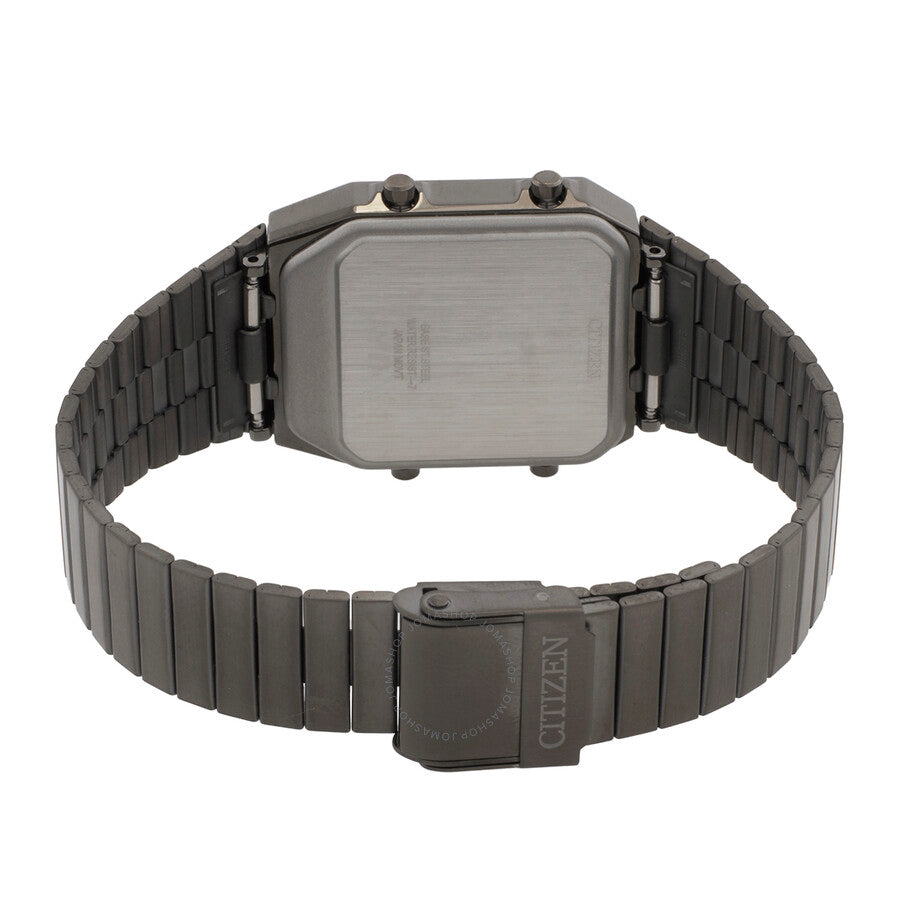 Citizen Alarm Quartz Analog-Digital Green Dial Ladies Watch JG2147-85X - The Watches Men & Co #3