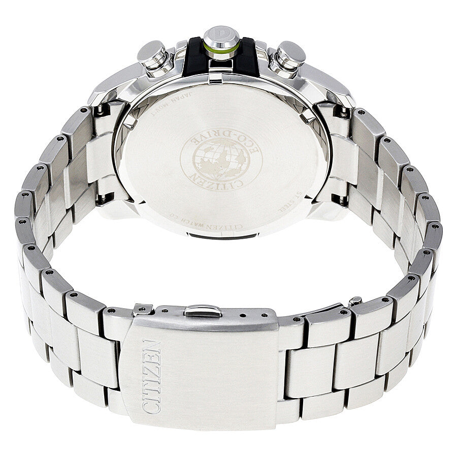 Citizen AR Eco-Drive Black Dial Stainless Steel Men's Watch CA0428-56E