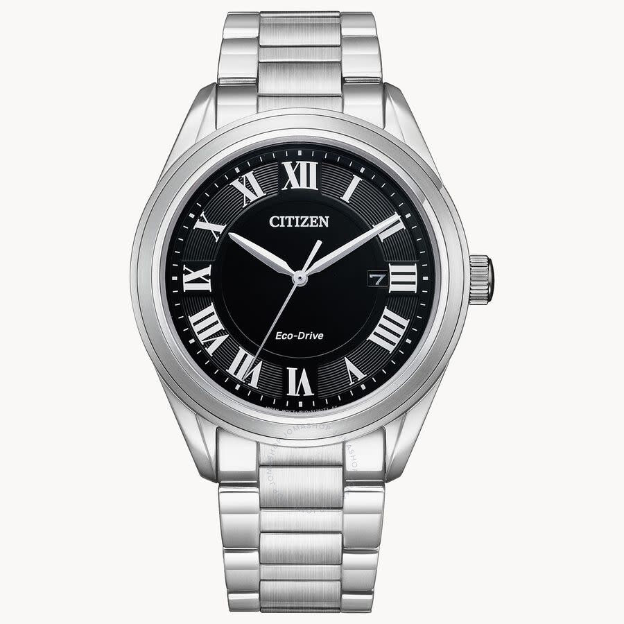 Citizen Arezzo Black Dial Men's Watch AW1690-51E - The Watches Men & Co