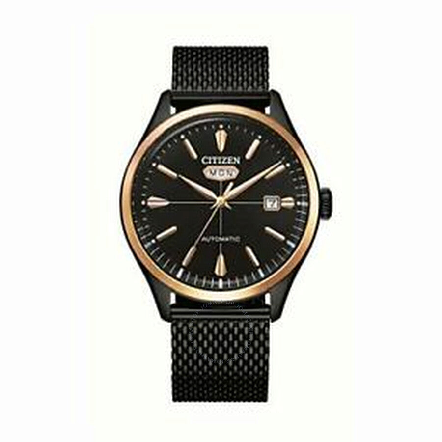 Citizen Automatic Black Dial Men's Watch NH8396-82E - The Watches Men & Co