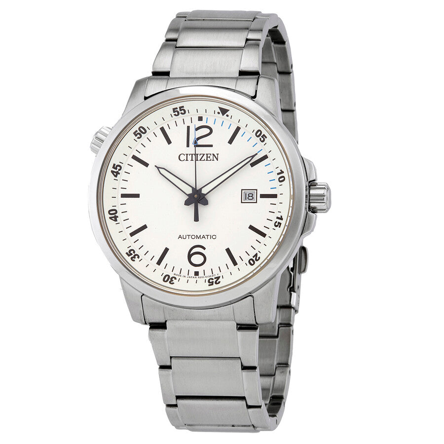 Reloj Citizen Automático para Hombre con Esfera Crema NJ0070-53A