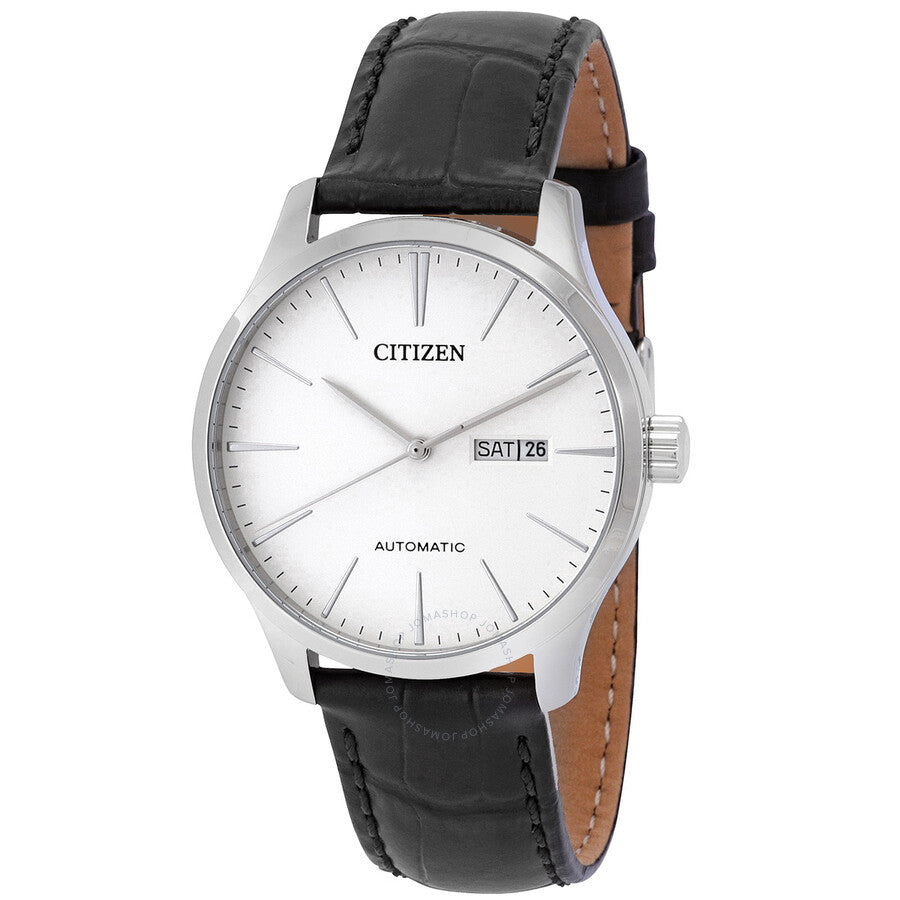 Citizen Automatic White Dial Men's Watch NH8350-08B - The Watches Men & Co