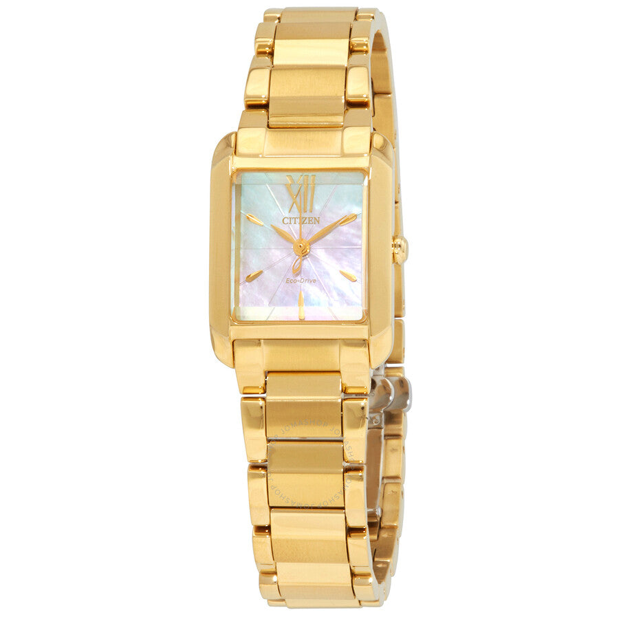 Citizen Bianca Mother of Pearl Dial Eco-Drive Ladies Watch EW5552-53D - The Watches Men & Co