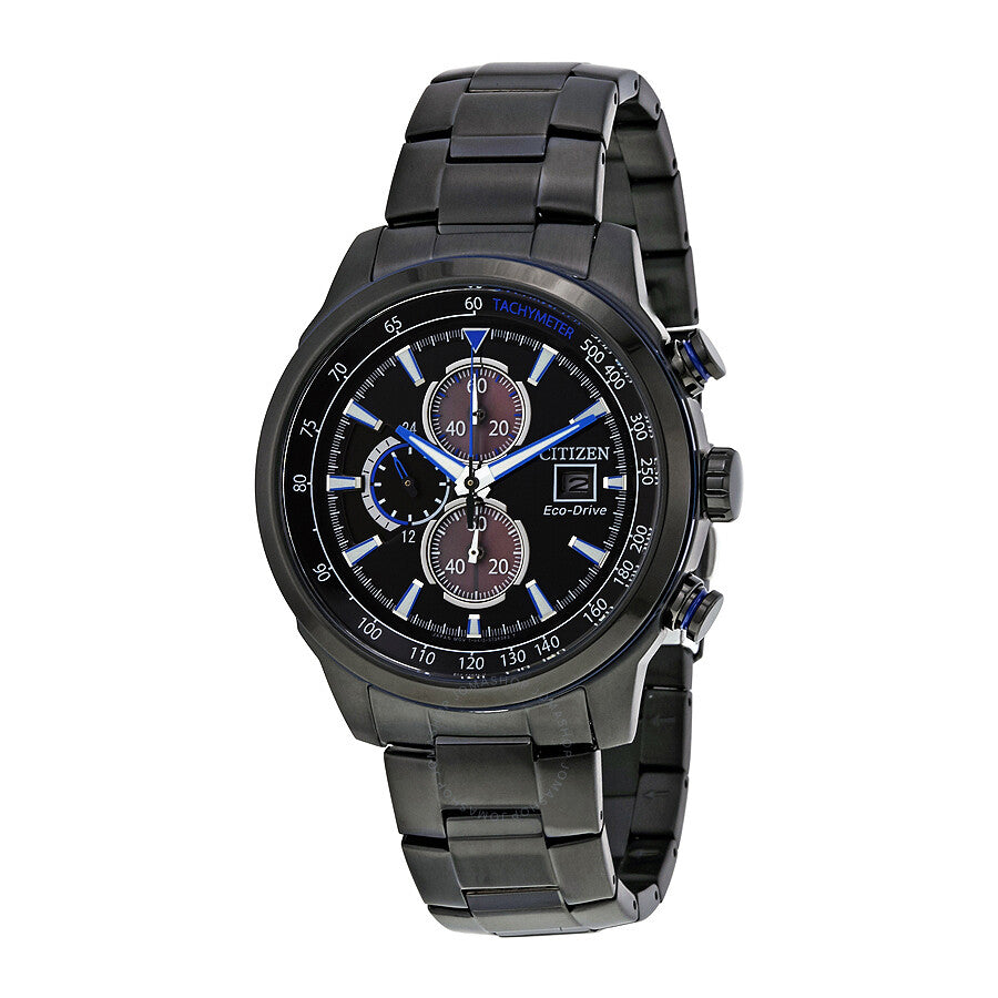 Citizen Reloj cronógrafo para hombre con esfera negra CA0576-59E