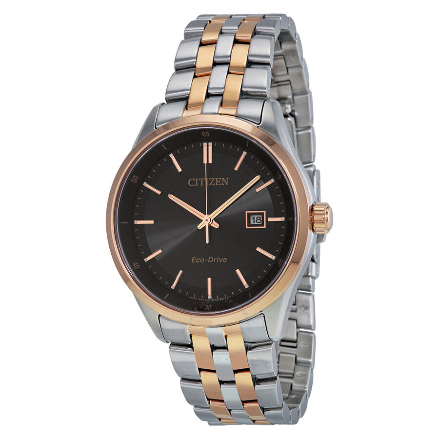 Citizen Black Dial Two-tone Men's Watch BM7256-50E