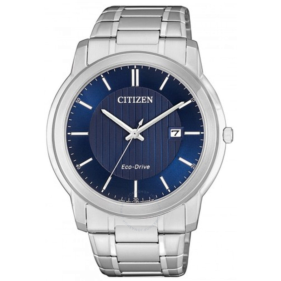 Citizen Blue Dial Stainless Steel Men's Watch AW1211-80L - The Watches Men & Co