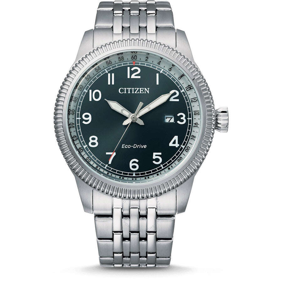 Citizen Blue Dial Stainless Steel Men's Watch BM7480-81L - The Watches Men & Co