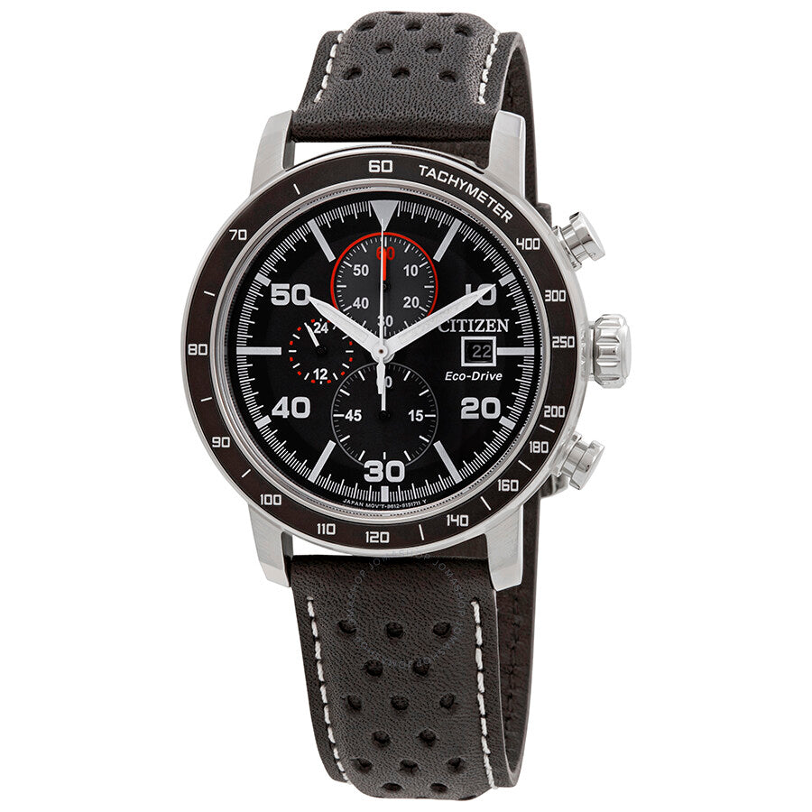 Citizen Brycen Chronograph Black Dial Men's Watch CA0649-14E
