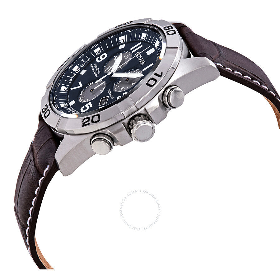 Citizen Brycen Chronograph Dark Blue Dial Men's Watch BL5551-06L