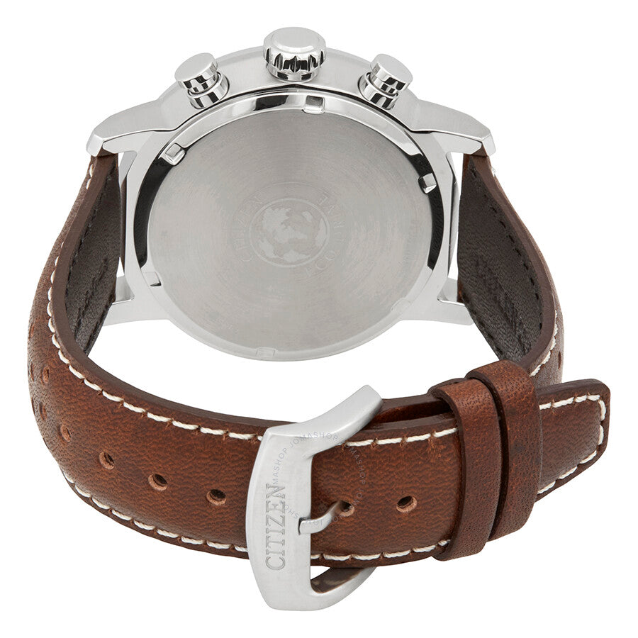 Reloj Citizen Brycen Cronógrafo Marrón Claro Dial Hombre CA0649-06X