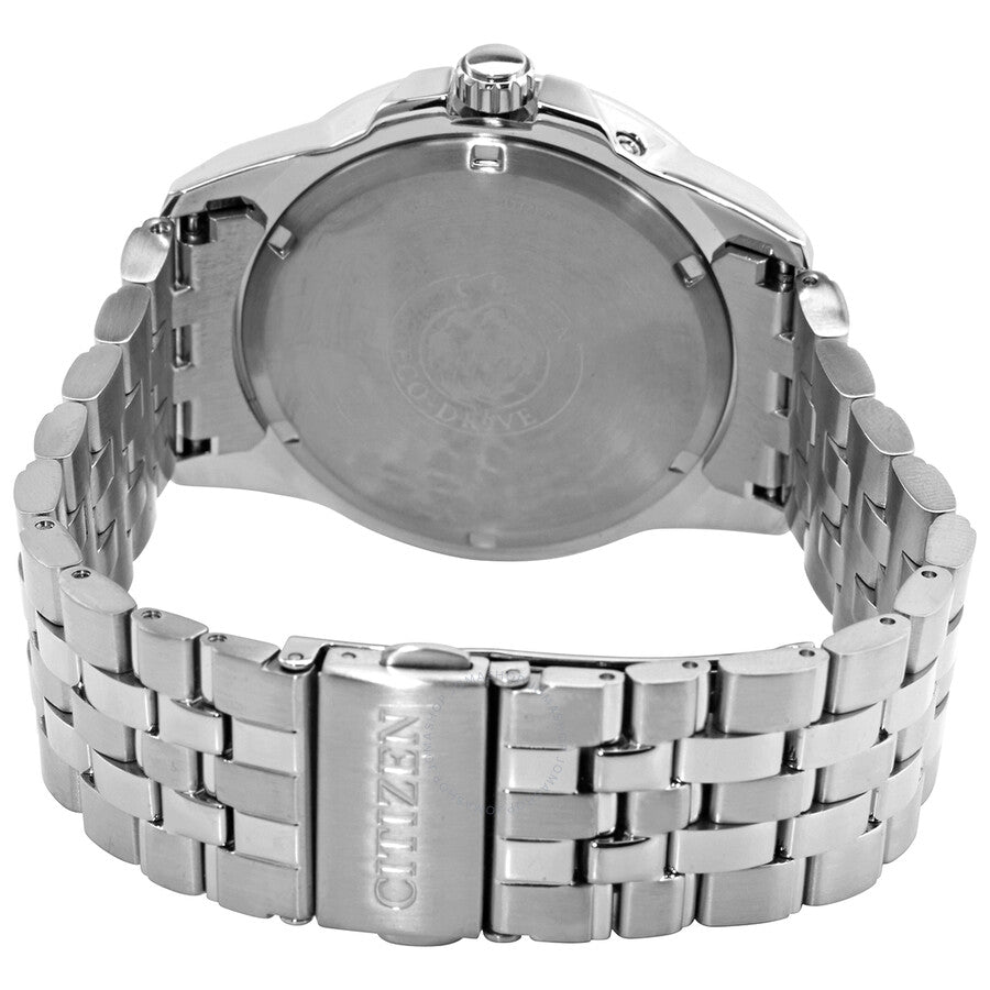 Citizen Brycen World Time Black Dial Stainless Steel Men's Watch BX1000-57E