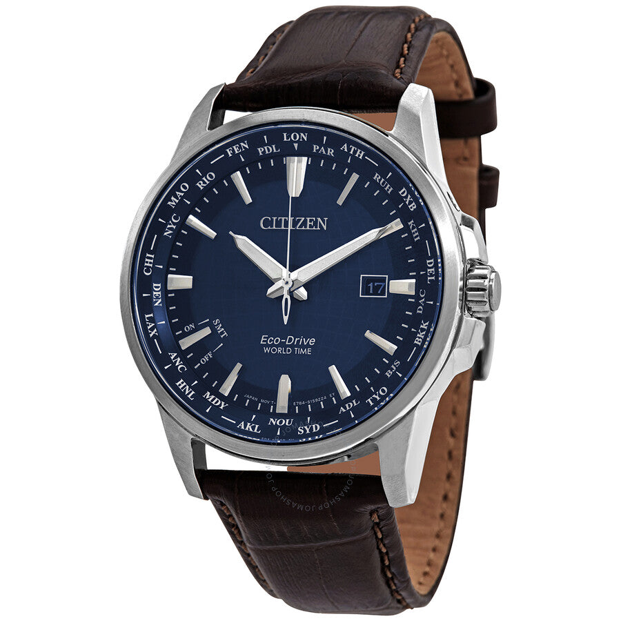 Citizen Brycen World Time Blue Dial Men's Watch BX1000-06L