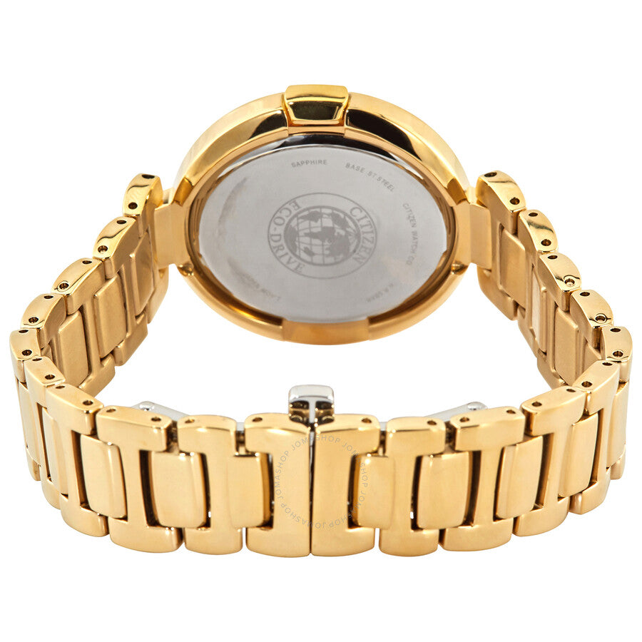 Citizen Capella Diamond Silver Dial Ladies Watch EX1512-53A