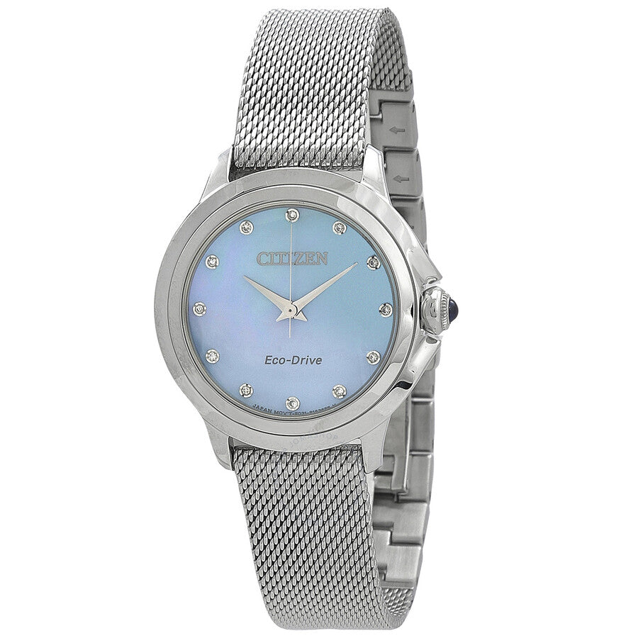 Citizen Ceci Diamond Ladies Watch EM0790-55N - The Watches Men & Co
